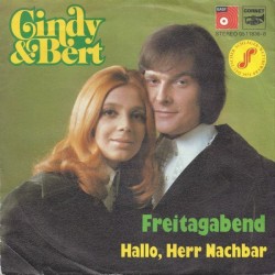Cindy & Bert ‎– Freitagabend|1973     Cornet ‎– 05 11836-8-Single