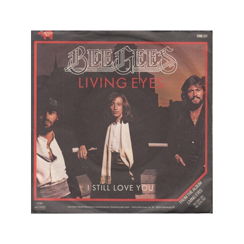 Bee Gees ‎– Living Eyes|1981   RSO ‎– 2090 571-Single