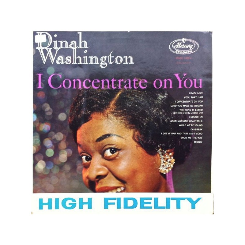Washington Dinah – I Concentrate On You|Mercury – MMC 14063 Washington Dinah – I Concentrate On You|Mercury – MMC 14063