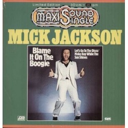 Jackson ‎Mick – Blame It On The Boogie|1978    Atlantic ‎– ATL 20125-Maxi-Single-red Vinyl