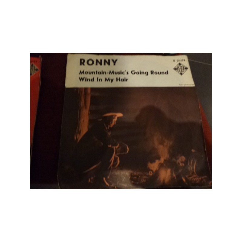 Ronny ‎– Wind In My Hair (I'm only a Strangerin Town)|1965    Telefunken ‎– U 55552-Single