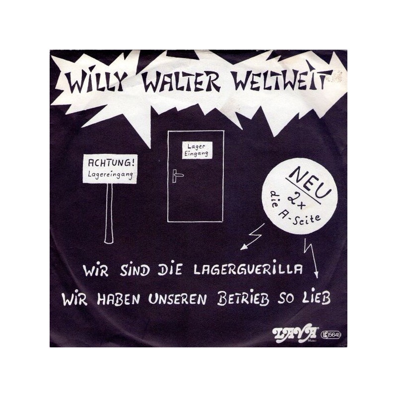 Willy Walter Weltweit – Wir Haben Unseren Betrieb So Lieb|Edition Kröpcke – LV 83017 S-Single Willy Walter Weltweit – Wir Haben Unseren Betrieb So Lieb|Edition Kröpcke – LV 83017 S-Single