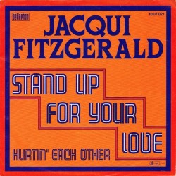 Fitzgerald ‎Jacqui – Stand Up For Your Love|1980    Bellaphon ‎– 10 07 021-Single