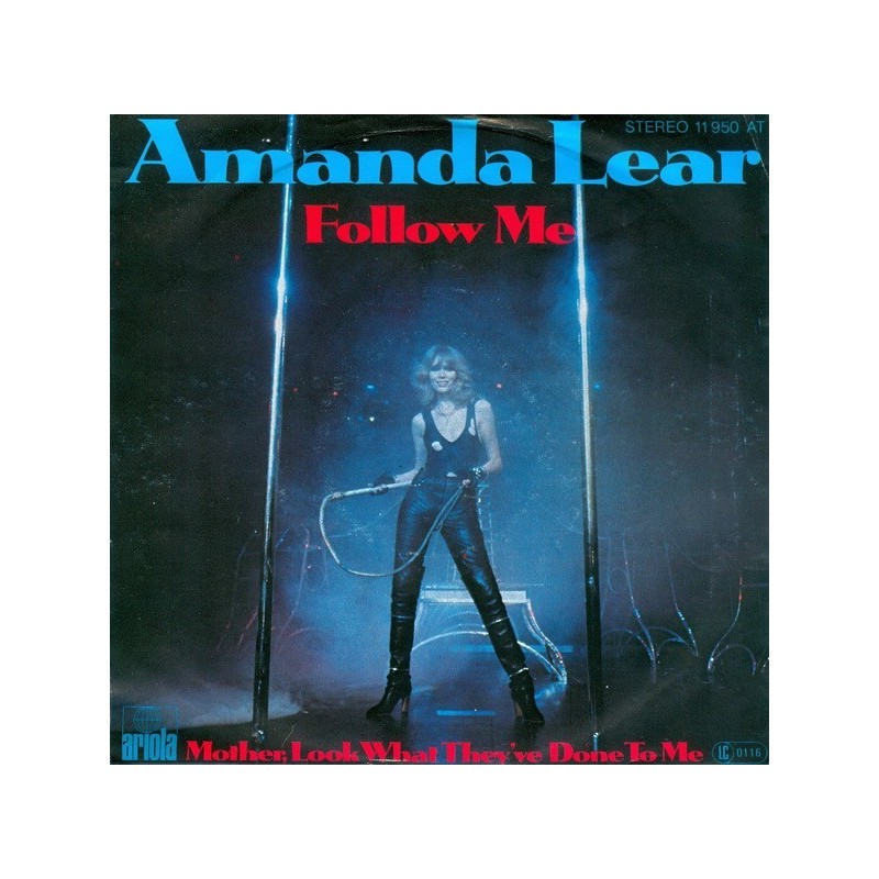 Lear ‎Amanda – Follow Me|1978     Ariola ‎– 11 950 AT-Single