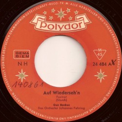 Backus Gus ‎– Auf Wiederseh'n|1961    Polydor ‎– 24 484-Single