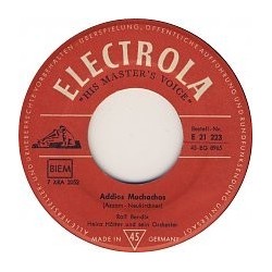 Bendix ‎Ralf – Addios Muchachos / Edelstein|1959    Electrola ‎– E 21 223-Single