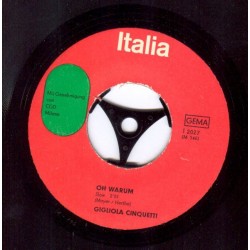 Cinquetti ‎Gigliola – Oh Warum|1964    Italia ‎– I 2027-Single