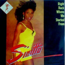 Sinitta ‎– Right Back Where We Started From|1989     Teldec ‎– 246 911-7-Single