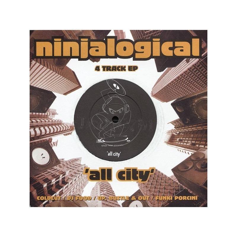 Various ‎– Ninjalogical - All City|1996   Ninja Tune ‎– JAZEN 701-Single-EP