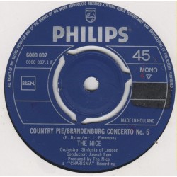 Nice ‎The – Country Pie/Brandenburg Concerto No. 6|1970     Philips ‎– 6000 007-Single