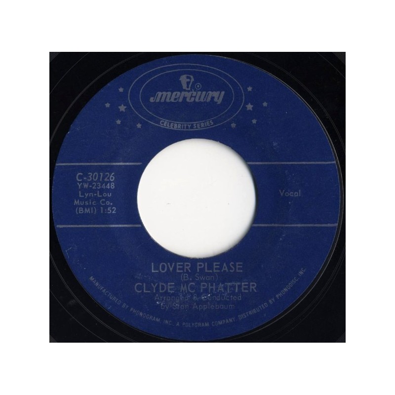 McPhatter Clyde – Lover Please / A Lover's Question|Mercury – C-30126-Single McPhatter Clyde – Lover Please / A Lover's Question|Mercury – C-30126-Single