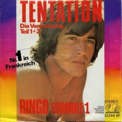 Ringo Formule 1‎– Tentation ( Die Versuchung Teil 1+2)|1974    Jupiter Records ‎– 13 244 AT-Single