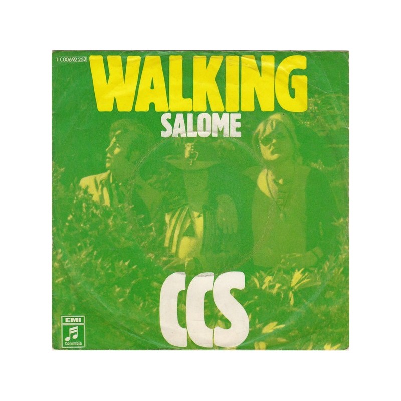 CCS ‎– Walking|1971     Columbia ‎– 1 C 006-92 252-Single