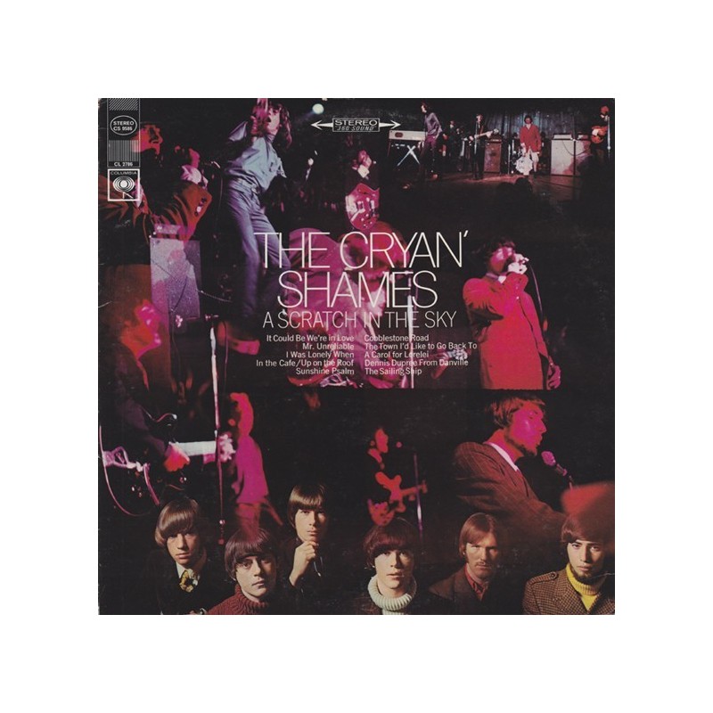 Cryan' Shames ‎The – A Scratch In The Sky|1967     Columbia ‎– CS 9586