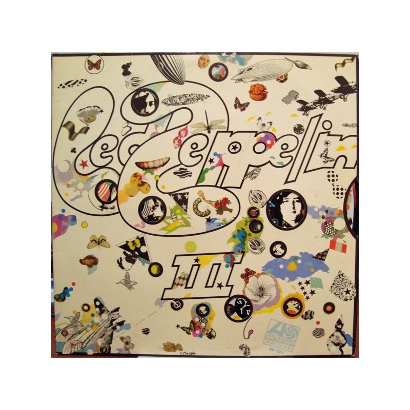 Led Zeppelin ‎– Led Zeppelin III|1970  Atlantic ‎– SD 7201-Wheel Cover