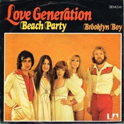 Love Generation ‎– Beach Party|1976   United Artists Records ‎– UA 36 143 AT-Single
