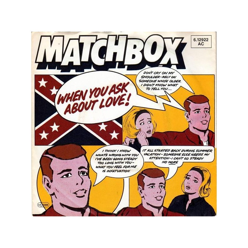 Matchbox– When You Ask About Love|1980    Magnet – 6.12 922-Single