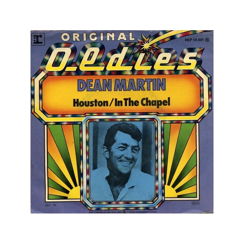 Martin ‎Dean – Houston / In The Chapel In The Moonlight|1976     Reprise Records ‎– REP 14491-Single