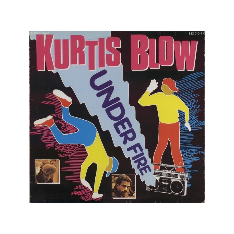 Blow ‎Kurtis– Under Fire|1984    Mercury ‎– 822 010-1-Maxi-Single