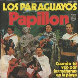 Los Paraguayos ‎– Papillon|1970     Philips ‎– 6000.001-Single
