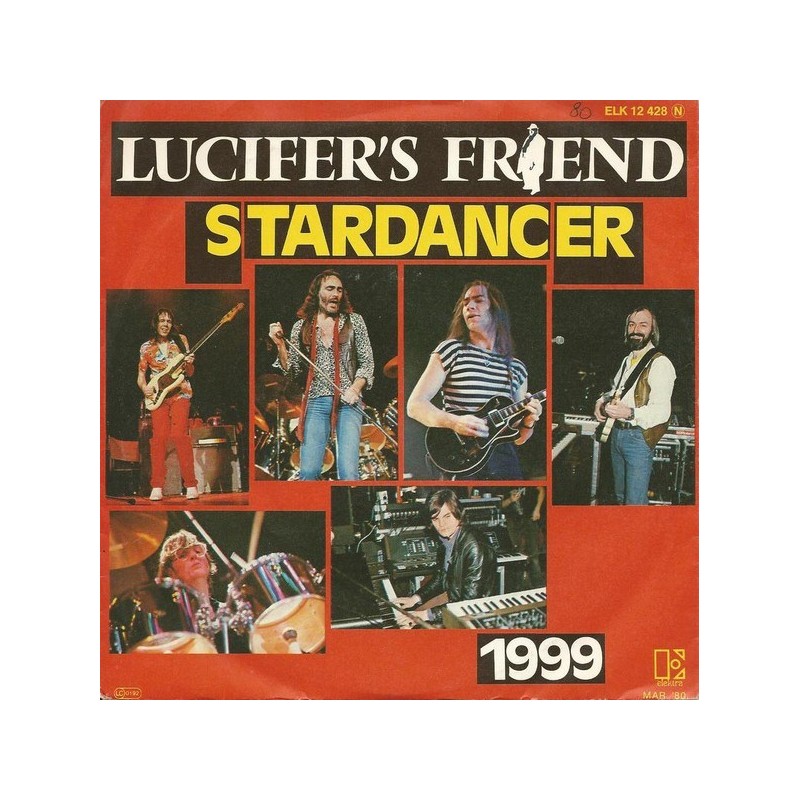 Lucifer's Friend ‎– Stardancer|1980    Elektra ‎– ELK 12 428-Single