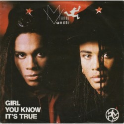 Milli Vanilli ‎– Girl You Know It's True|1988     Hansa ‎– 111 014-Single