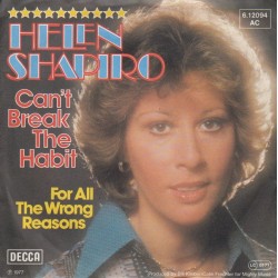 Shapiro Helen ‎– Can't Break The Habit|1977     Decca ‎– 6.12 094-Single