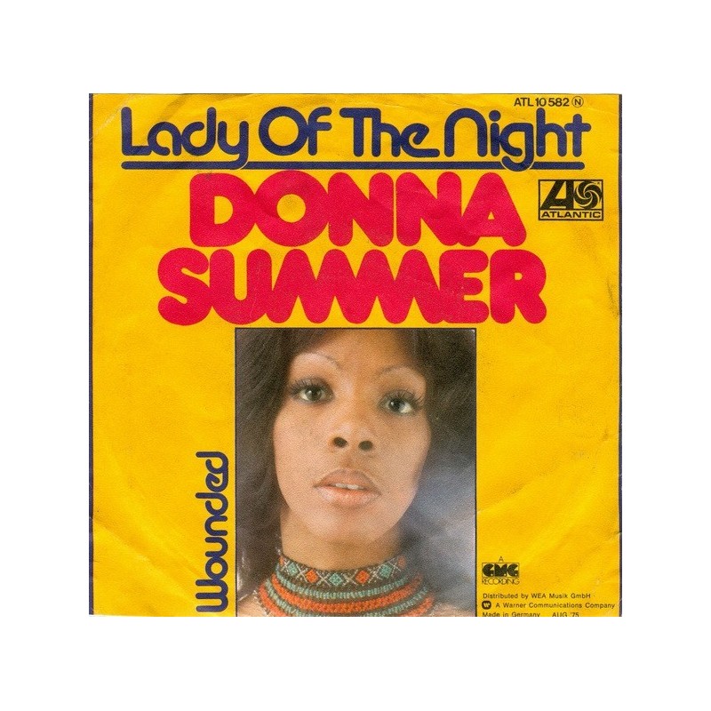 Summer Donna – Lady Of The Night|1975 Atlantic – ATL 10 582-Single Summer Donna – Lady Of The Night|1975 Atlantic – ATL 10 582-Single