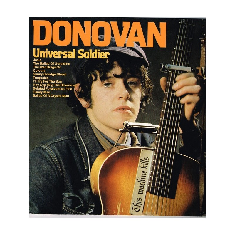 Donovan ‎– Universal Soldier|1983     Spot Records – SPR 8514