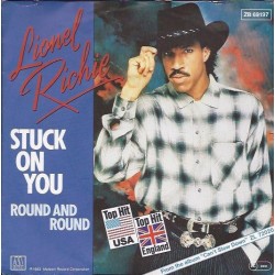 Richie ‎Lionel – Stuck On You / Round And Round|1983      Motown ‎– ZB 69197-Single