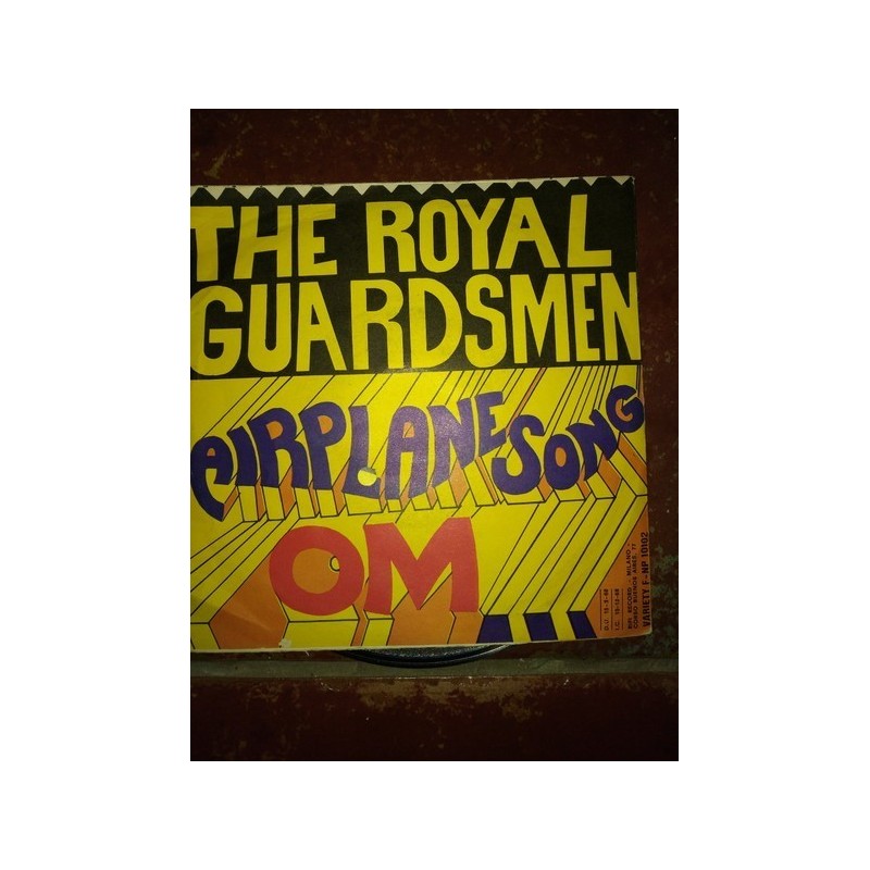 Royal Guardsmen The ‎– Airplane Song|1967     Variety NP 10102-Single