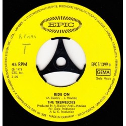 Tremeloes ‎The – Ride On|1973     Epic ‎– EPC 1399-Single