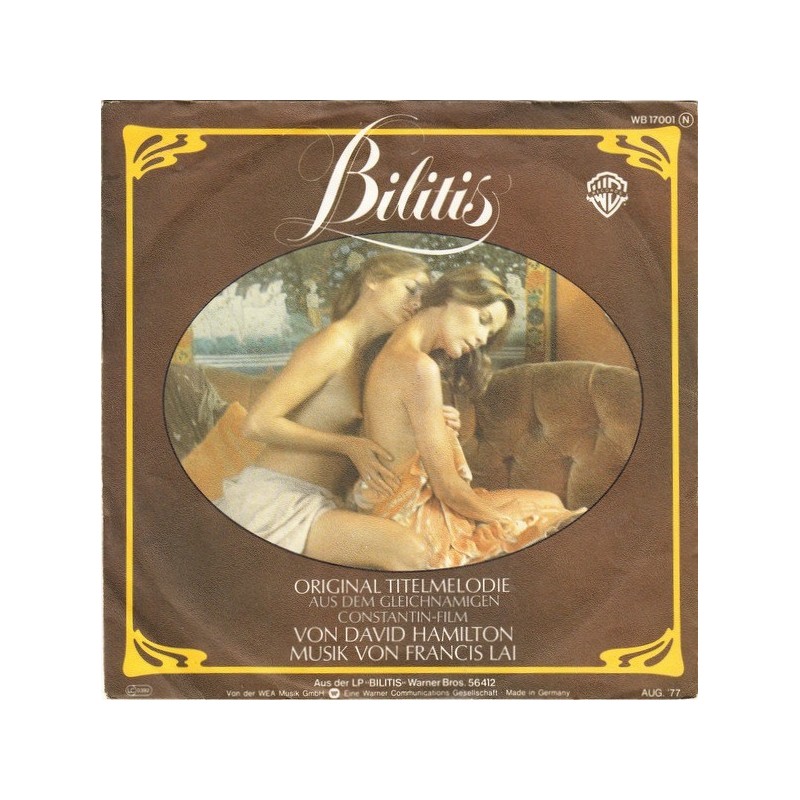 Lai Francis ‎– Bilitis|1977    Warner Bros. Records ‎– WB 17001-Single