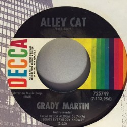 Martin Grady ‎– Alley Cat|1969    Decca ‎– 725749-Single