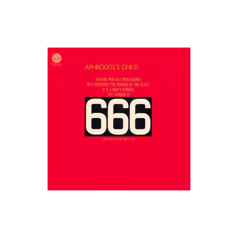 Aphrodite's Child ‎– 666|1972     Vertigo ‎– 6673 001