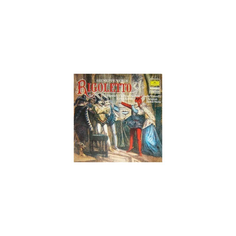 Verdi Giuseppe ‎– Rigoletto|1977     Deutsche Grammophon ‎– 2535 276