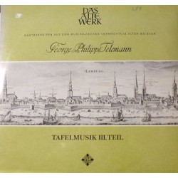 Telemann Georg Philipp - Gustav Leonhardt-Frans Brüggen ‎– Das Alte Werk Tafelmusik Teil III|Telefunken ‎– SAWT 9453/54-A