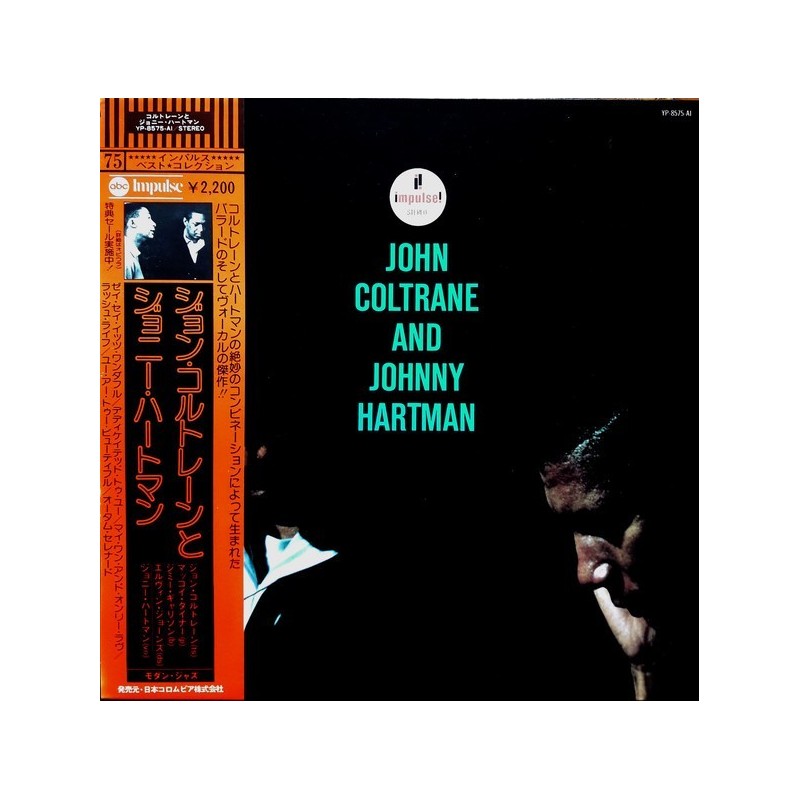 Coltrane John and Johnny Hartman ‎– John Coltrane and Johnny Hartman|1976   Impulse! ‎– YP-8575-AI-Japan Press