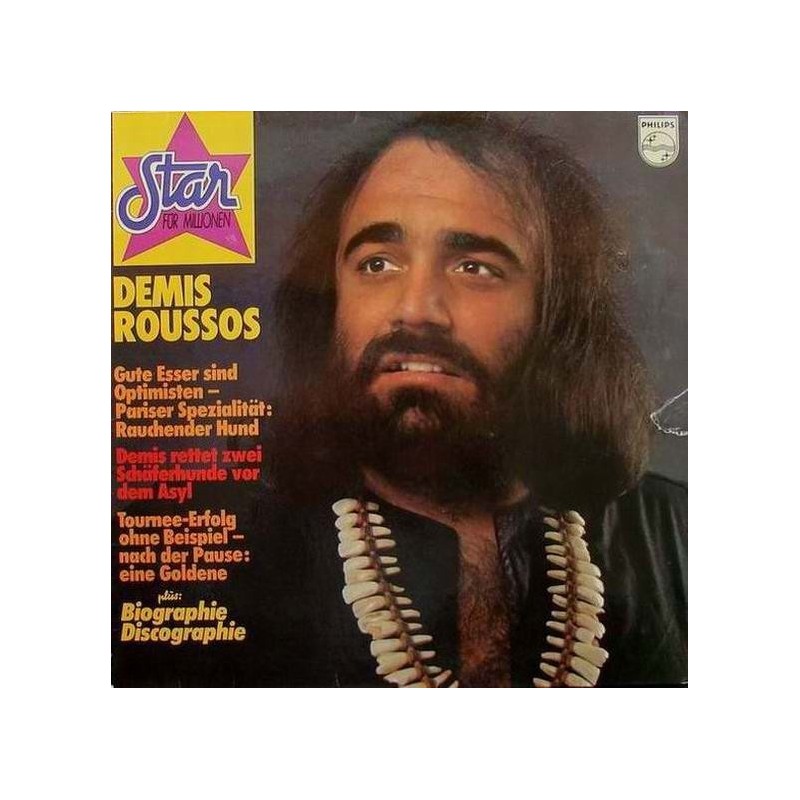 Roussos Demis – Star Für Millionen|Philips – 6325 234 Roussos Demis – Star Für Millionen|Philips – 6325 234
