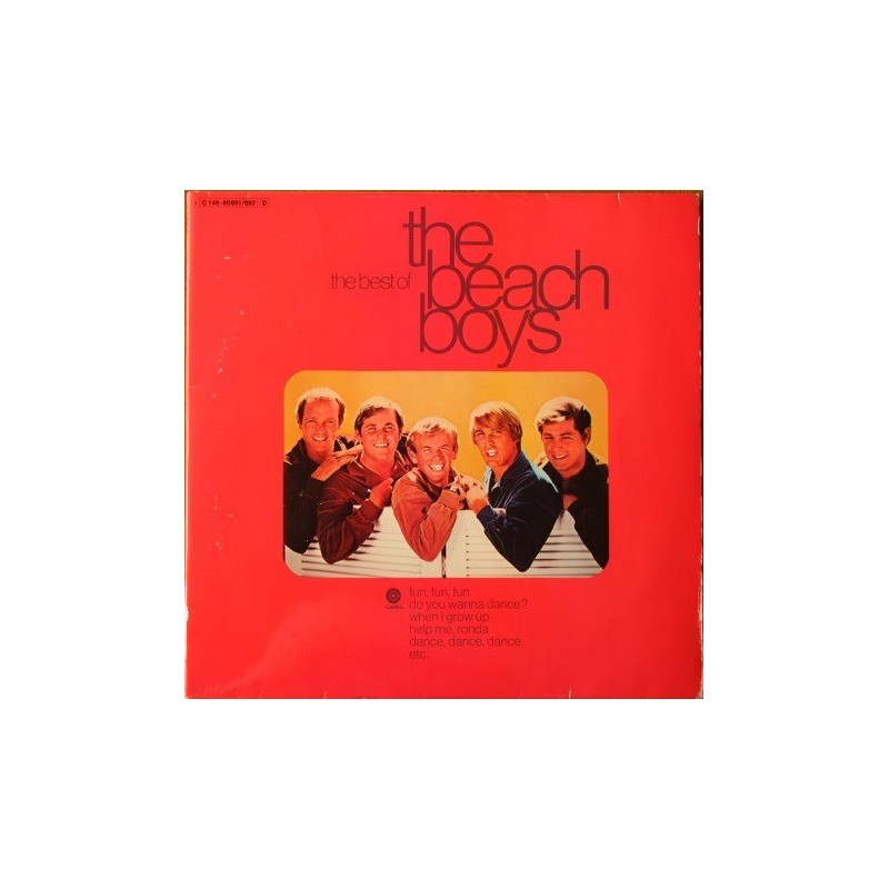 Beach Boys The ‎– The Best Of  |1973     Capitol Records ‎– 1 C 148-80 891/892