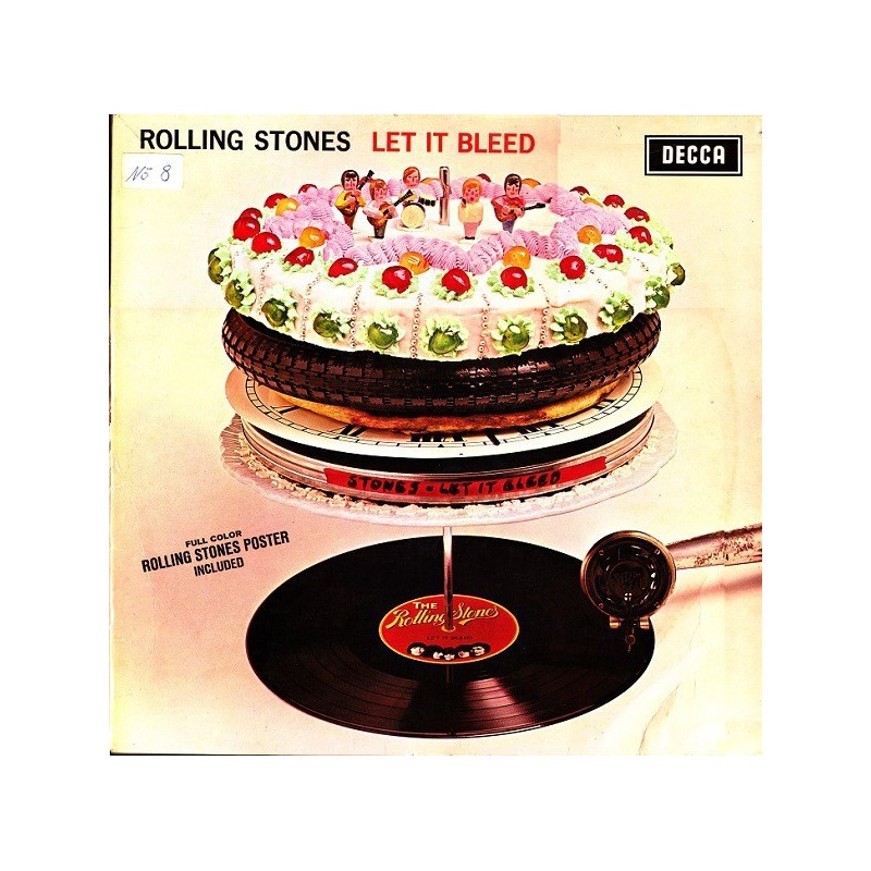 Rolling Stones ‎The – Let It Bleed|1969      Decca ‎– SLK 16 640-P