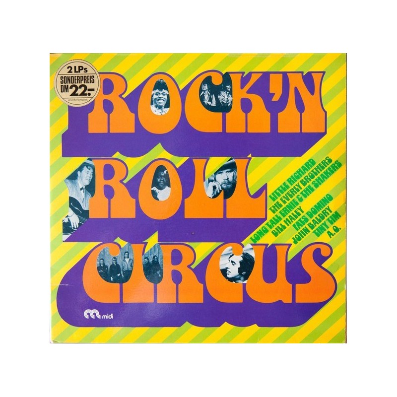 Various ‎– Rock'n Roll Circus|1974     Midi ‎– MID 66 023