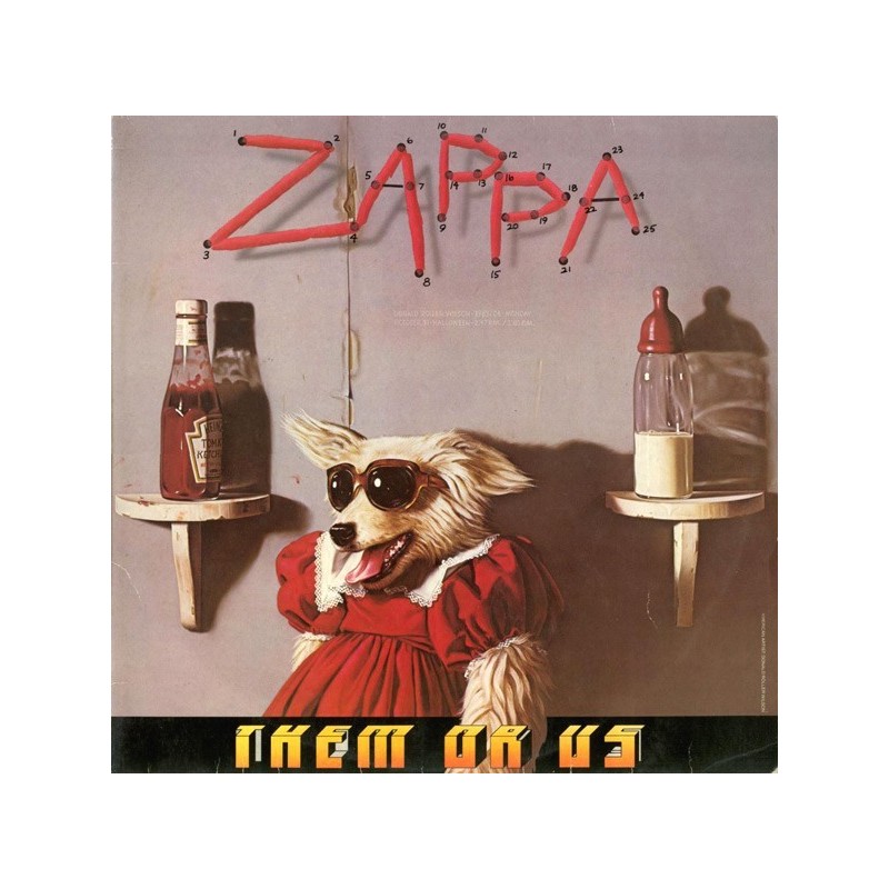 Zappa Frank ‎– Them Or Us|1984     EMI ‎– 1C 164 Y 24 0234 3