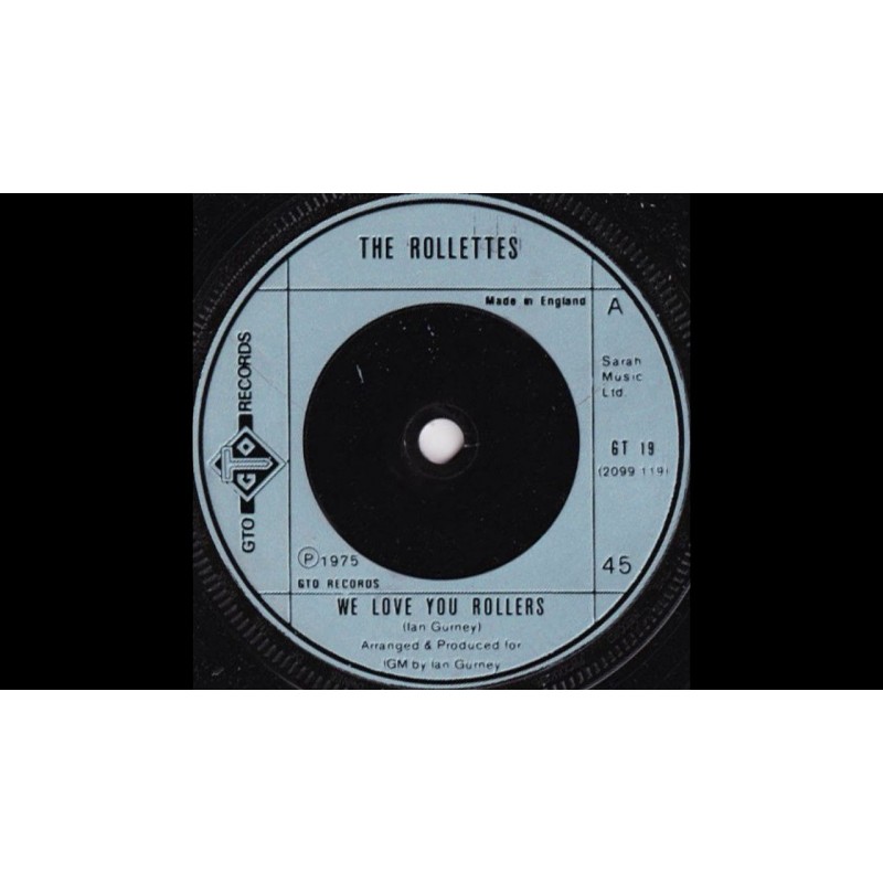 Rollettes The- We Love You Rollers|1975     	GT 19-Single