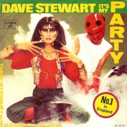 StewartDave  with Barbara Gaskin ‎– It's My Party|1981     Stiff Records ‎– 6.13 244-Single