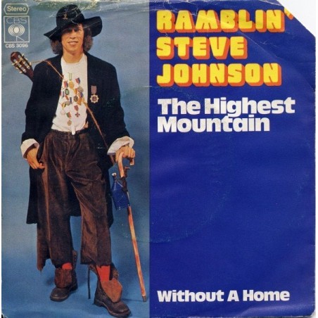 Ramblin' Steve Johnson ‎– The Highest Mountain|1975     CBS ‎– 3096-Single