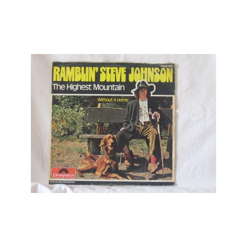 Ramblin' Steve Johnson ‎– The Highest Mountain|1975    Polydor ‎– 2048 168-Single