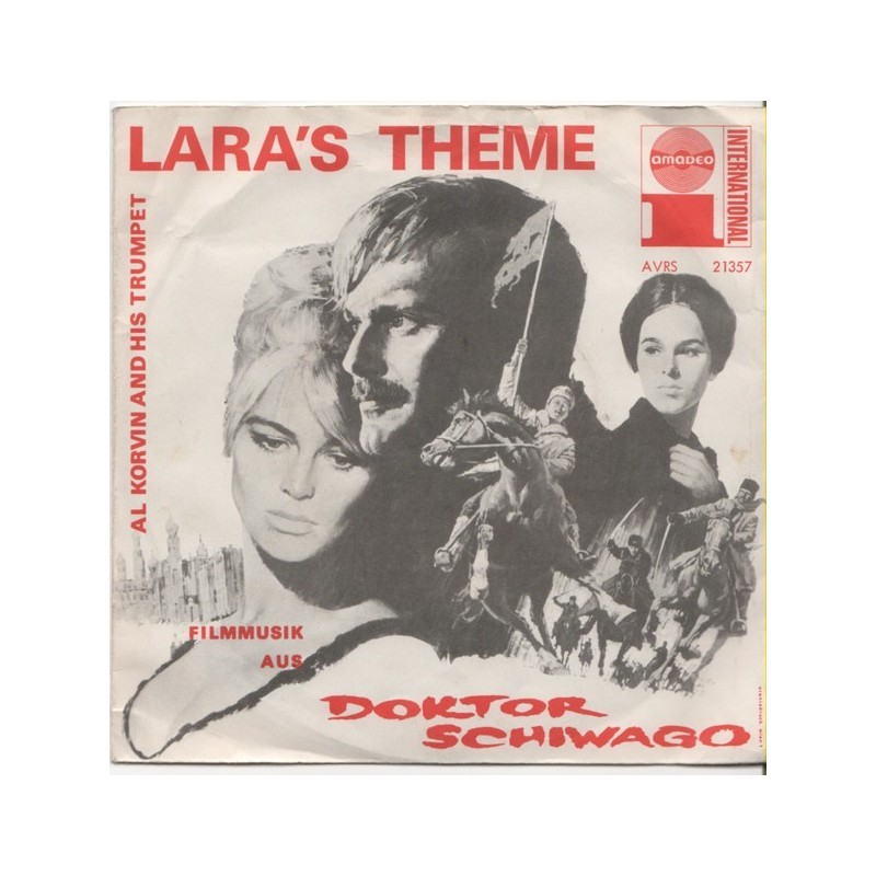 Korvin Al  – Lara's Theme / Joseph's Trumpet Shake|1966     Amadeo ‎– AVRS 21357-Single