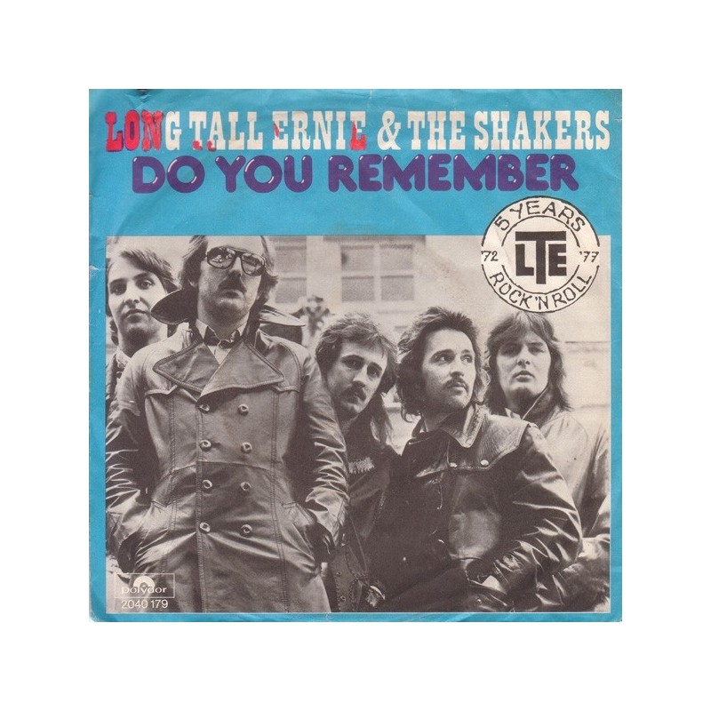 Long Tall Ernie and The Shakers ‎– Do You Remember|1977    Polydor ‎– 2040 179-Single
