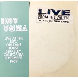 Hot Tuna ‎– Live At The New Orleans House, Berkeley, California, September 1969|2018    RCA ‎– 19075814241-RSD 2018